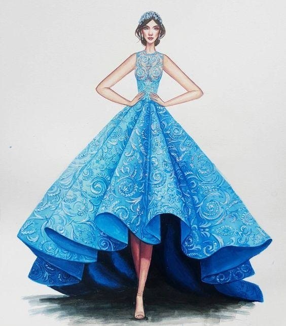 服裝設(shè)計(jì)中手繪與電腦繪制圖稿的區(qū)別