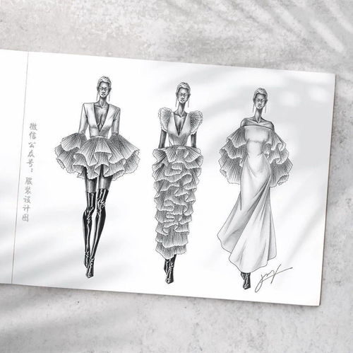 速寫線稿 時(shí)裝設(shè)計(jì)與產(chǎn)品效果圖的藝術(shù)融合