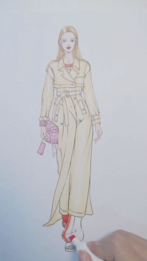 服裝設(shè)計(jì)手繪效果圖上色技巧與產(chǎn)品設(shè)計(jì)結(jié)合