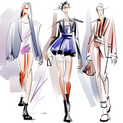 新浪微博 服裝畫(huà)與設(shè)計(jì)手稿的時(shí)尚互動(dòng)新陣地